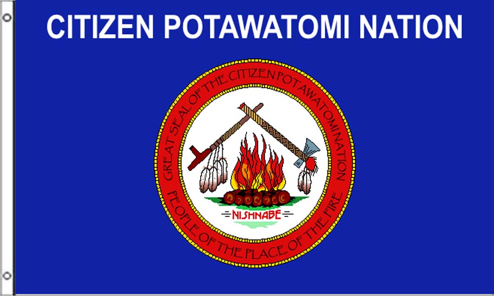 Citizen Potawatomi Tribe Flags