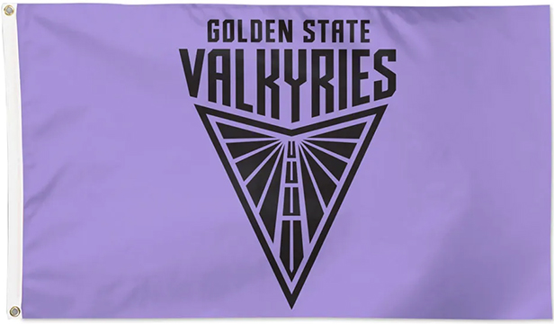 Golden State Valkyries Flag