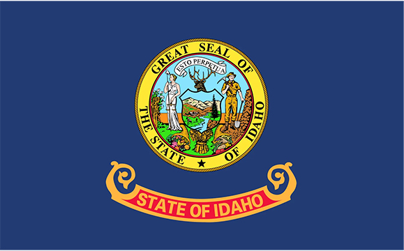 Idaho State Flags   