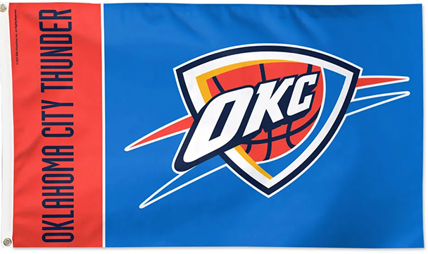 Oklahoma City Thunder Flags