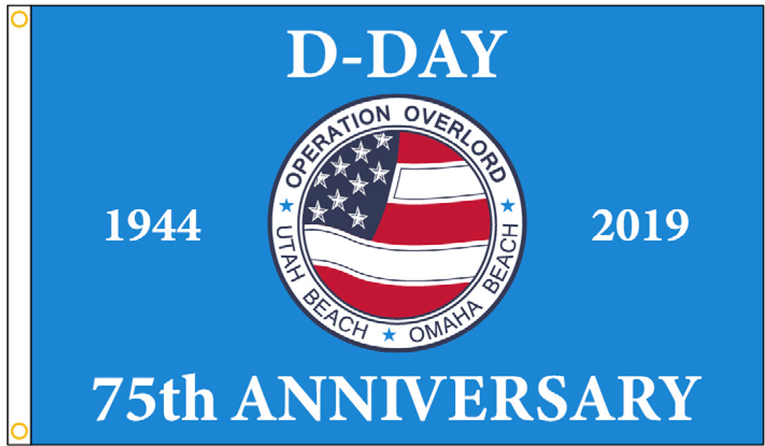 75th Anniversary of D-Day Flags