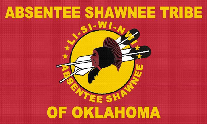 Absentee Shawnee Tribe Flags