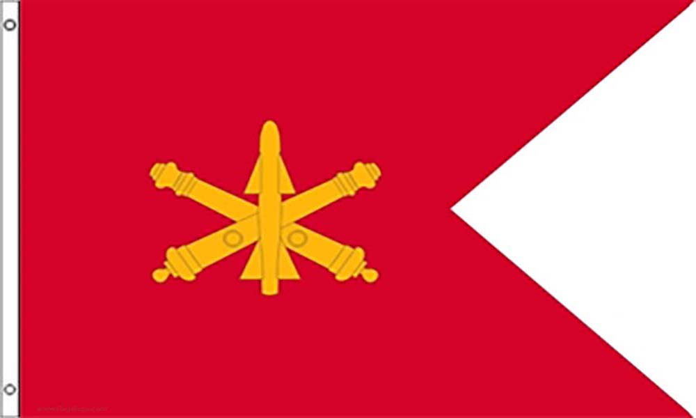 Air Defense Artillery Guidon Flags
