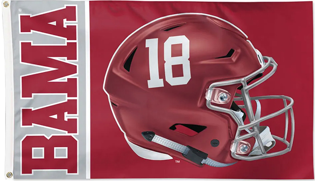 Alabama Crimson Tide Flags, College NFL Flags,