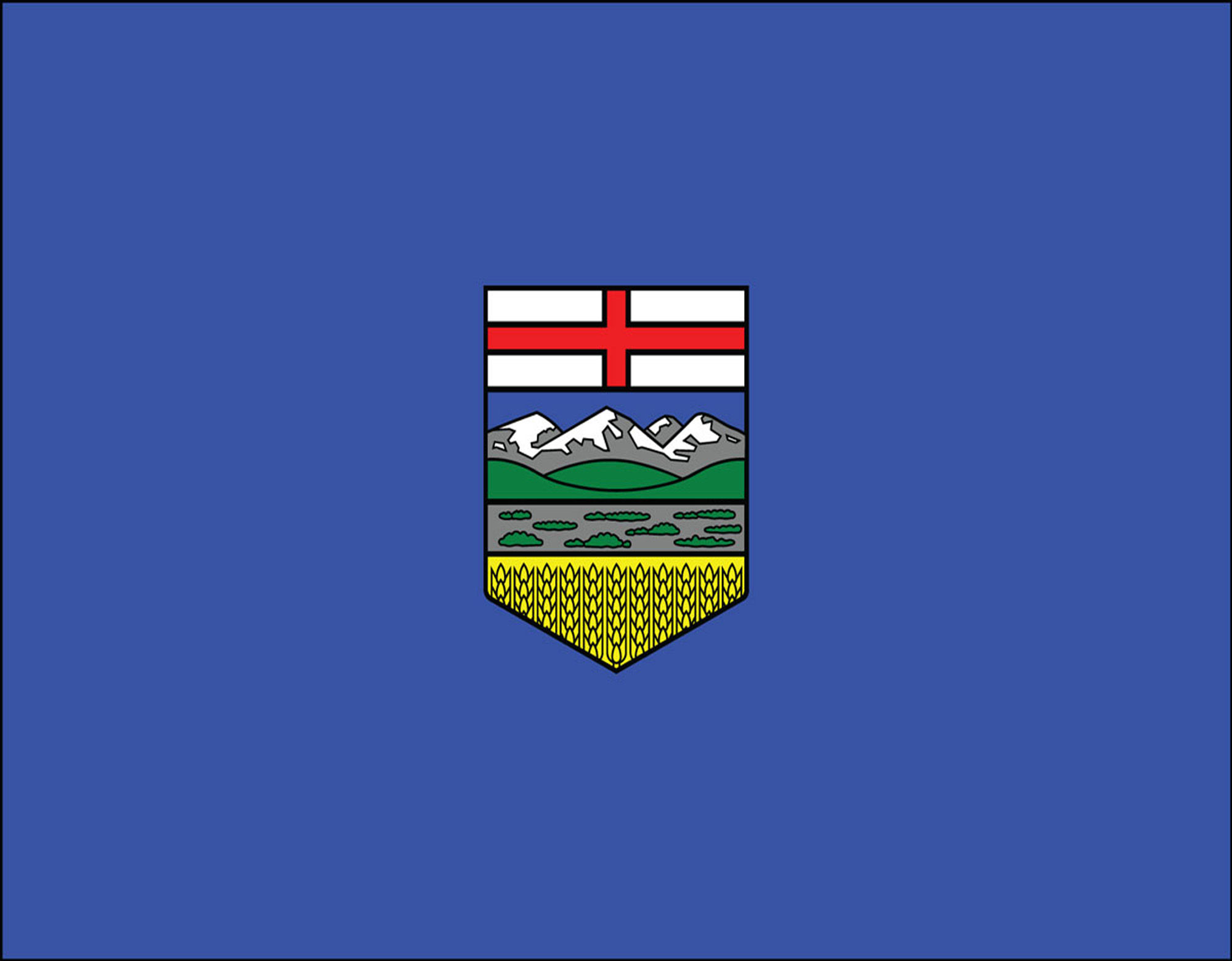 Alberta Official Government Flags