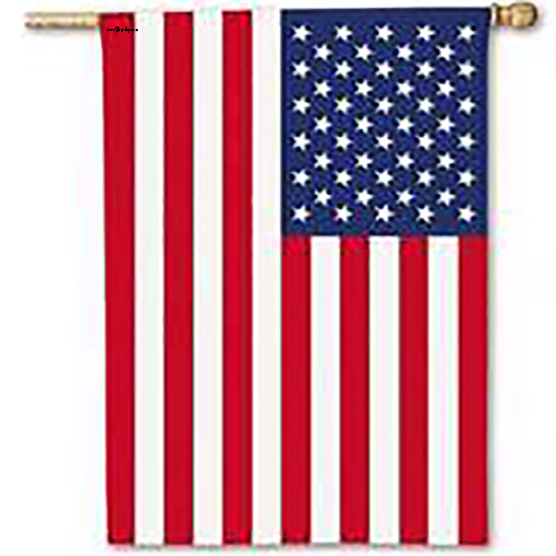 American Flags with sleeve