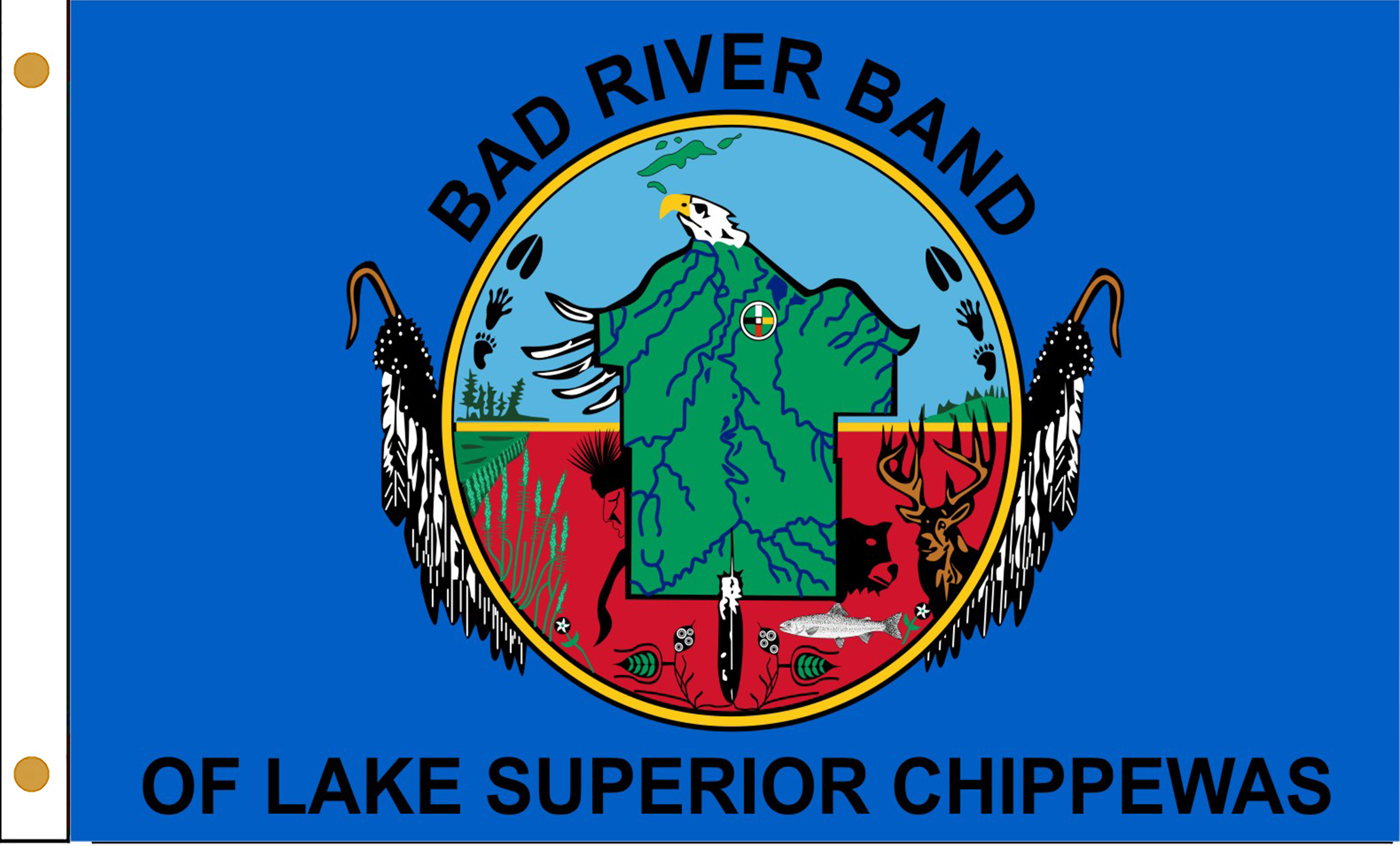 Bad River Band of Chippewa Flags
