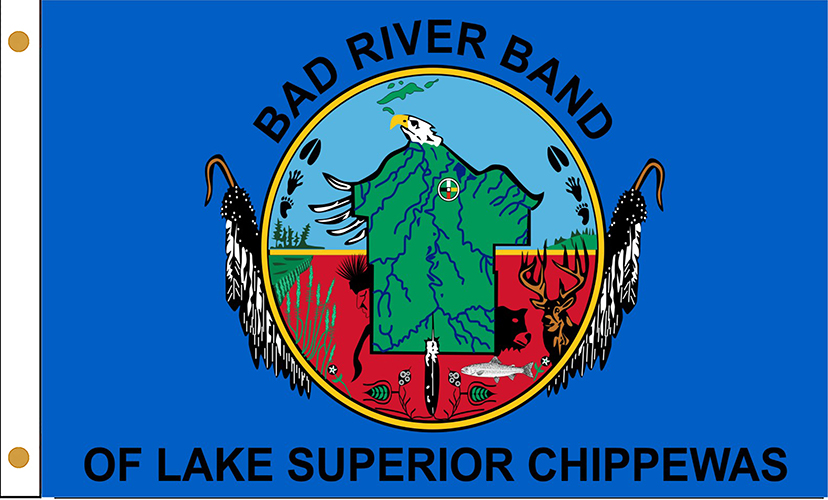 Bad River Band of Chippewa Flags