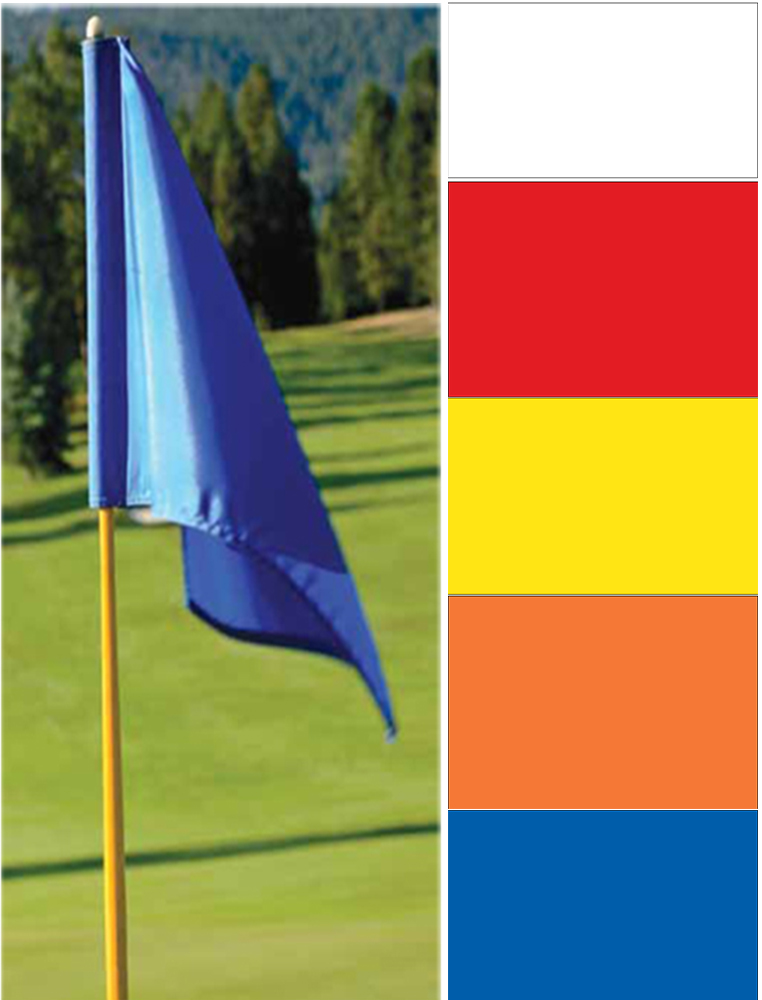 Blank Golf Flags