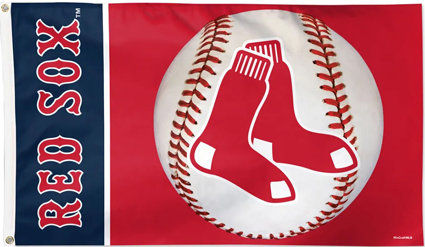 Boston Red Sox Flags, MLB Baseball Flags,