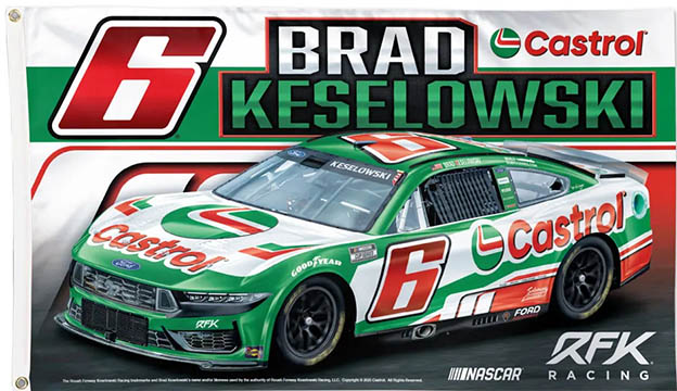 Brad Keselowski Flag