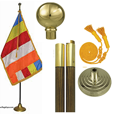 Buddhist Flag Set
