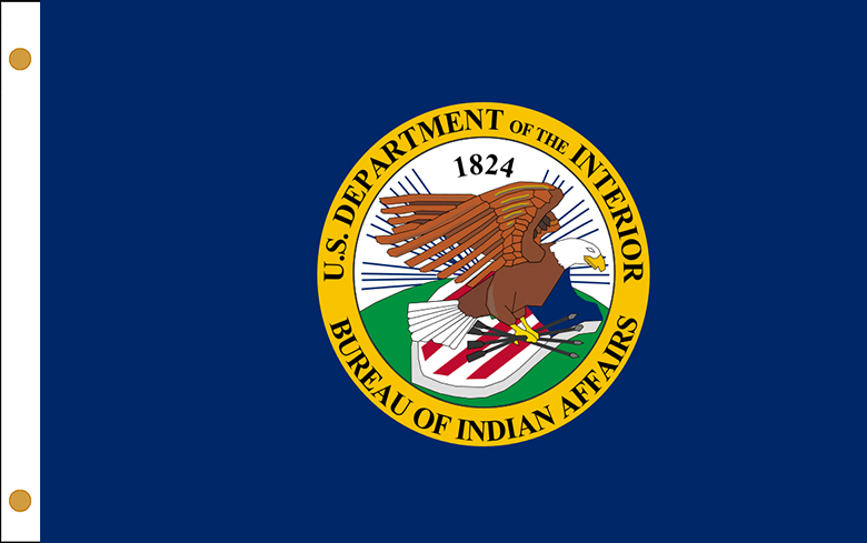 Bureau of Indian Affairs Flags