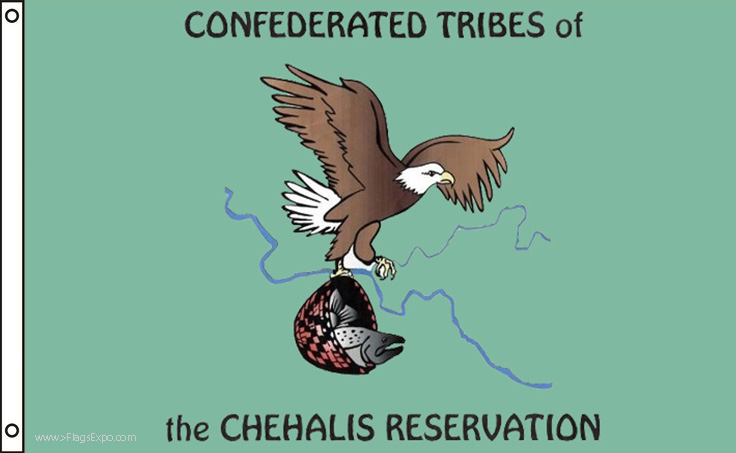 Chehalis Tribe Flags