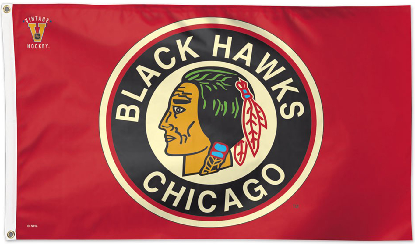 Chicago Blackhawks Flag Large 3x5 