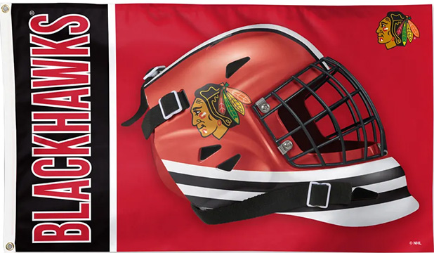 Chicago Blackhawks Flags
