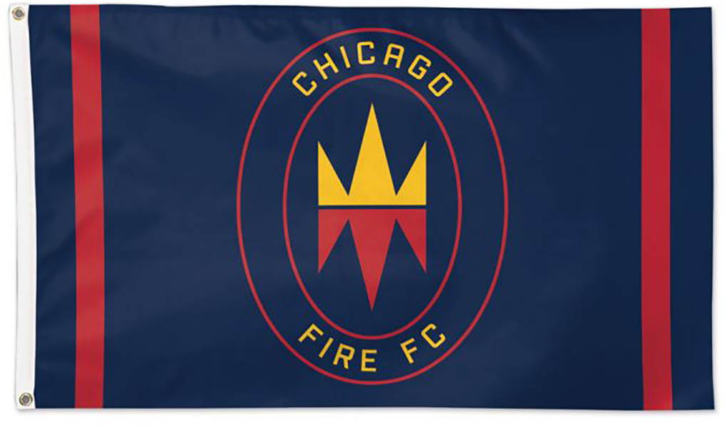 Chicago Fire Soccer Team Flags at FlagsExpo.com