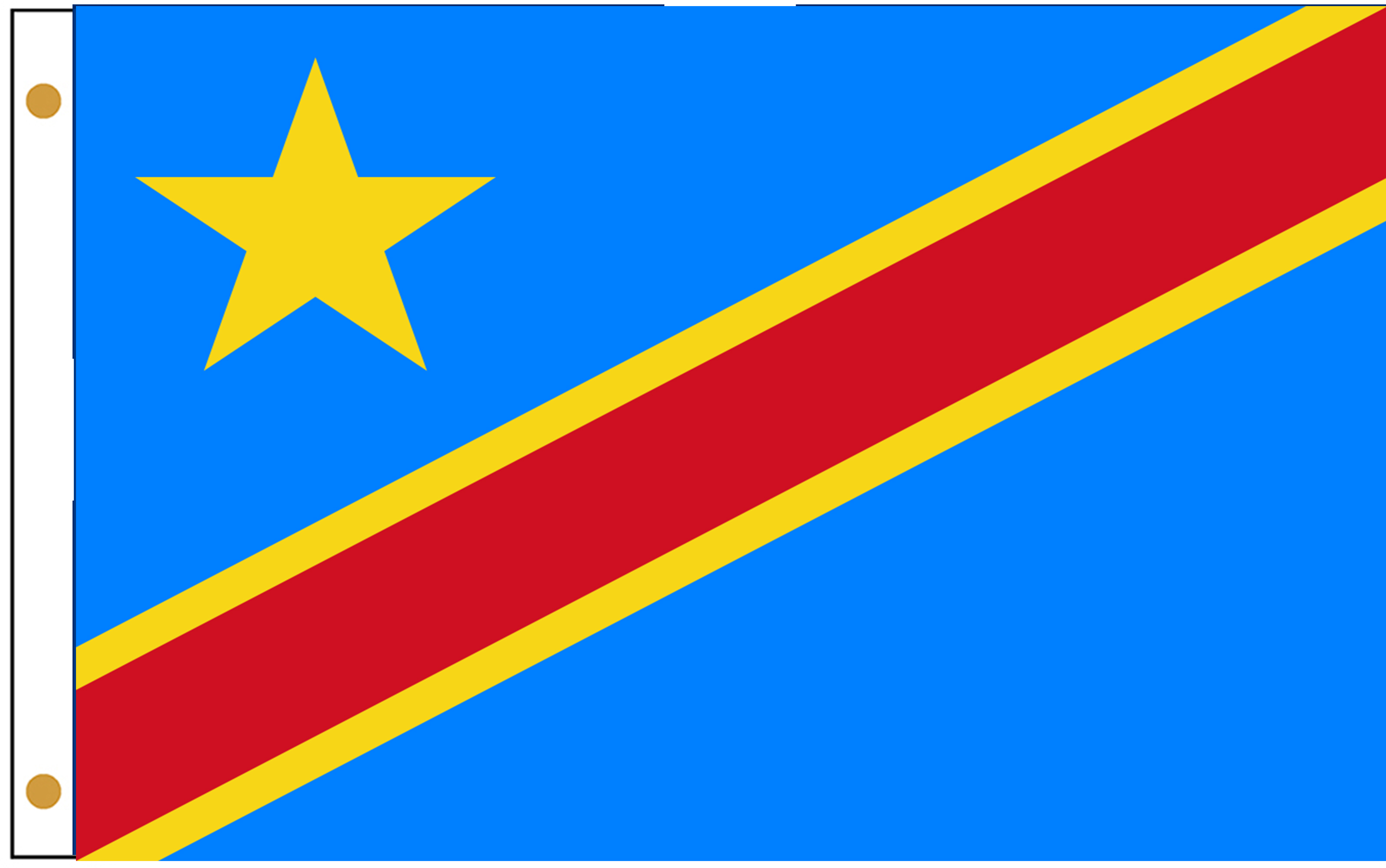 Congo Dem. Rep. Flags  