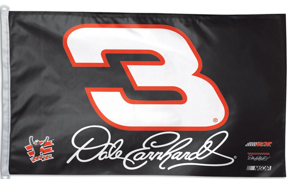 Dale Earnhardt NASCAR Flag