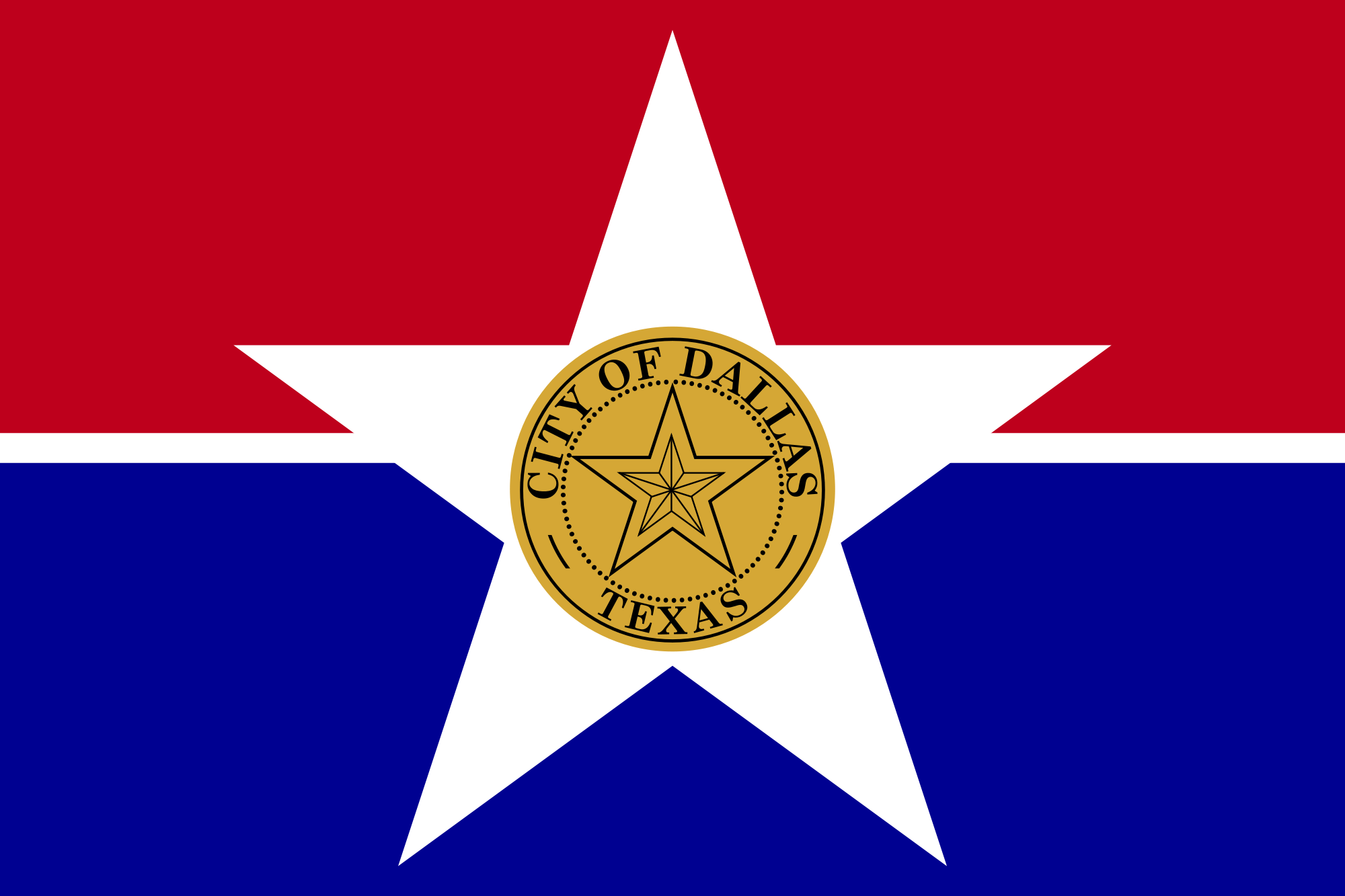 Dallas TX Flags