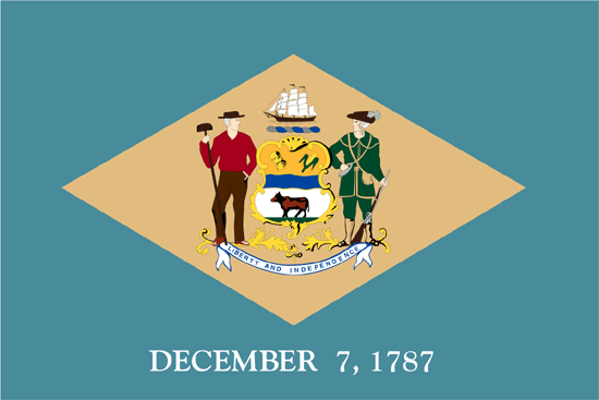 Delaware State Flags