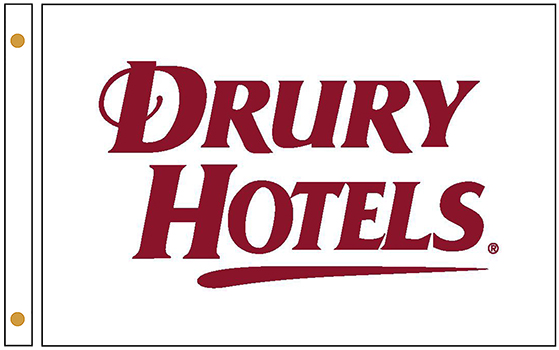 Drury Hotel Flags
