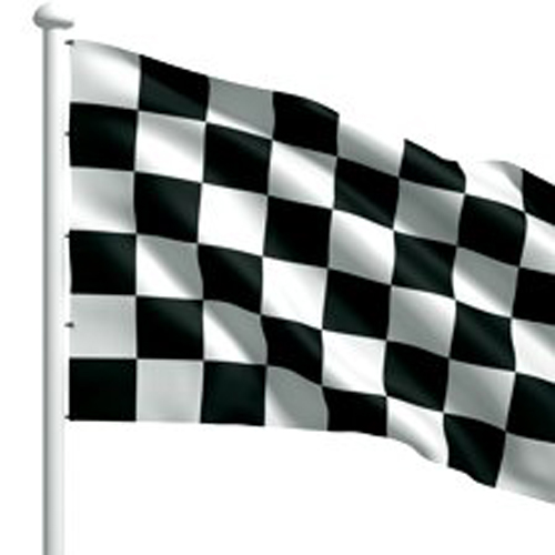 End of Race Flags