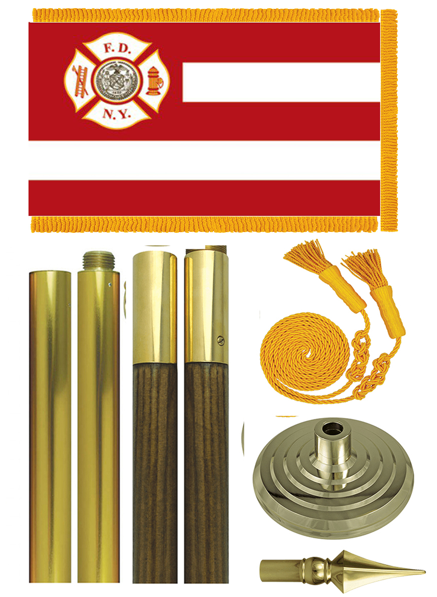 FDNY Parade Flags and Sets
