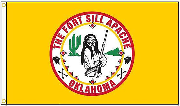 The Fort Sill Apache Tribe Flags are made from high quality nylon by