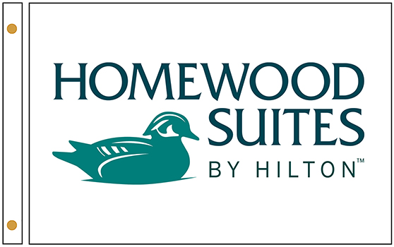 Hilton Homewood Suites Hotel Flags
