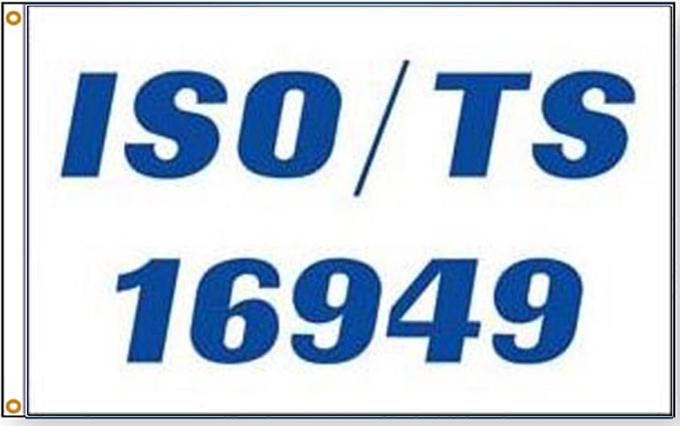 ISO TS 16949 Flags