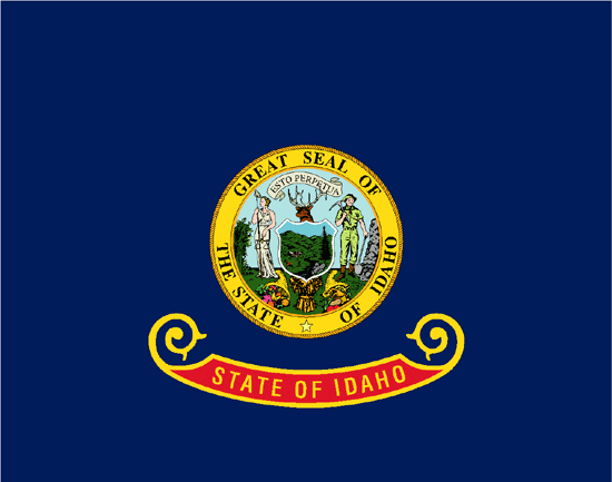 Idaho State Flags   