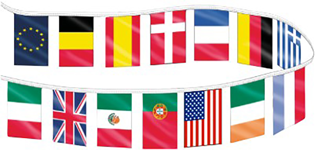 International Pennants are offerd by