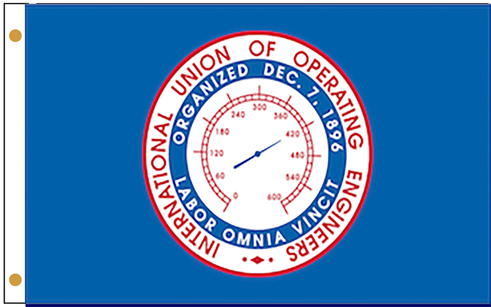 International Union of Operating Engineers Flags