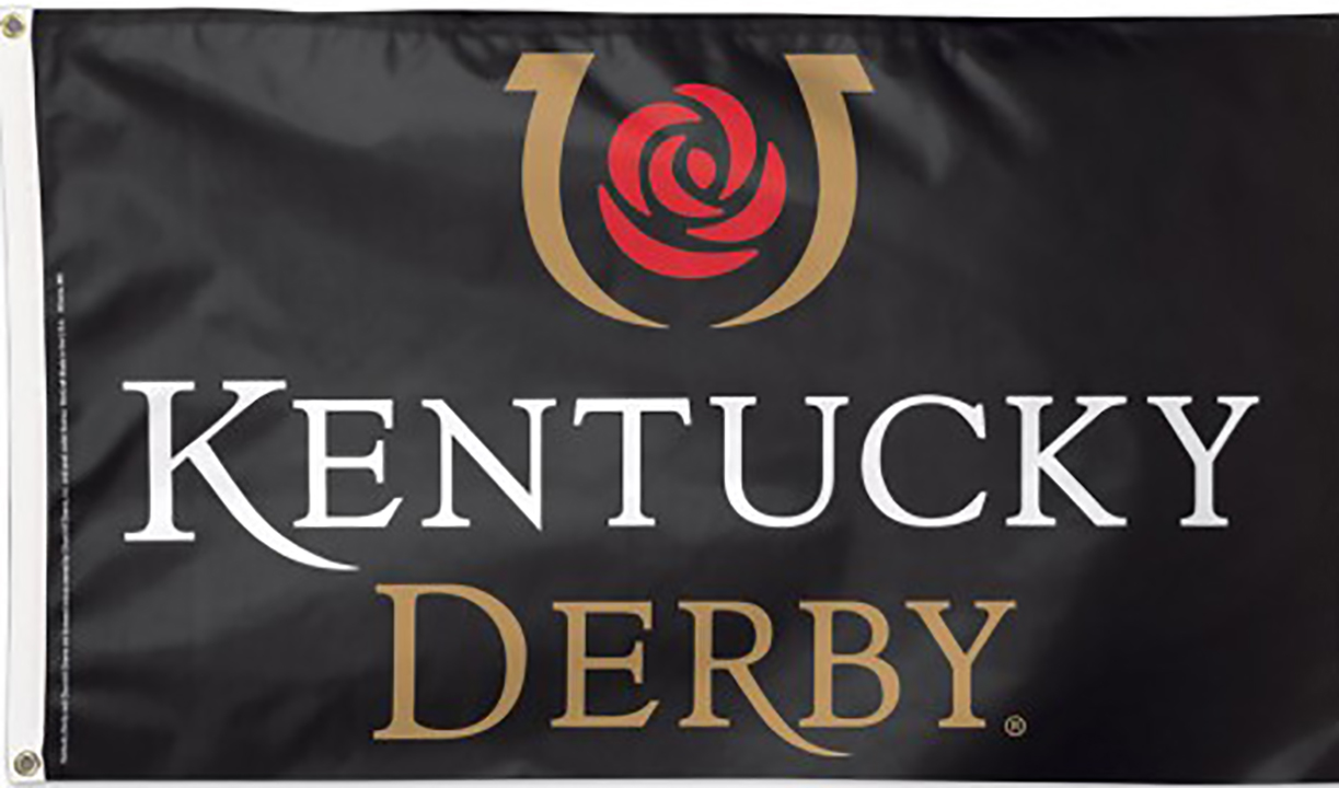 Kentucky Derby Deluxe Flag 