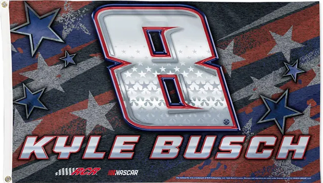 Kyle Busch Flag