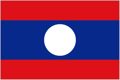 Laos Official Government Flags