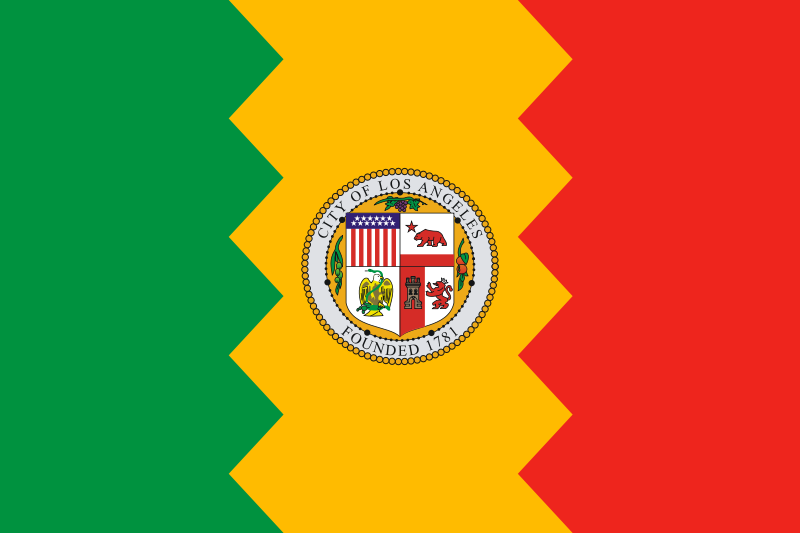Los Angeles City Flags