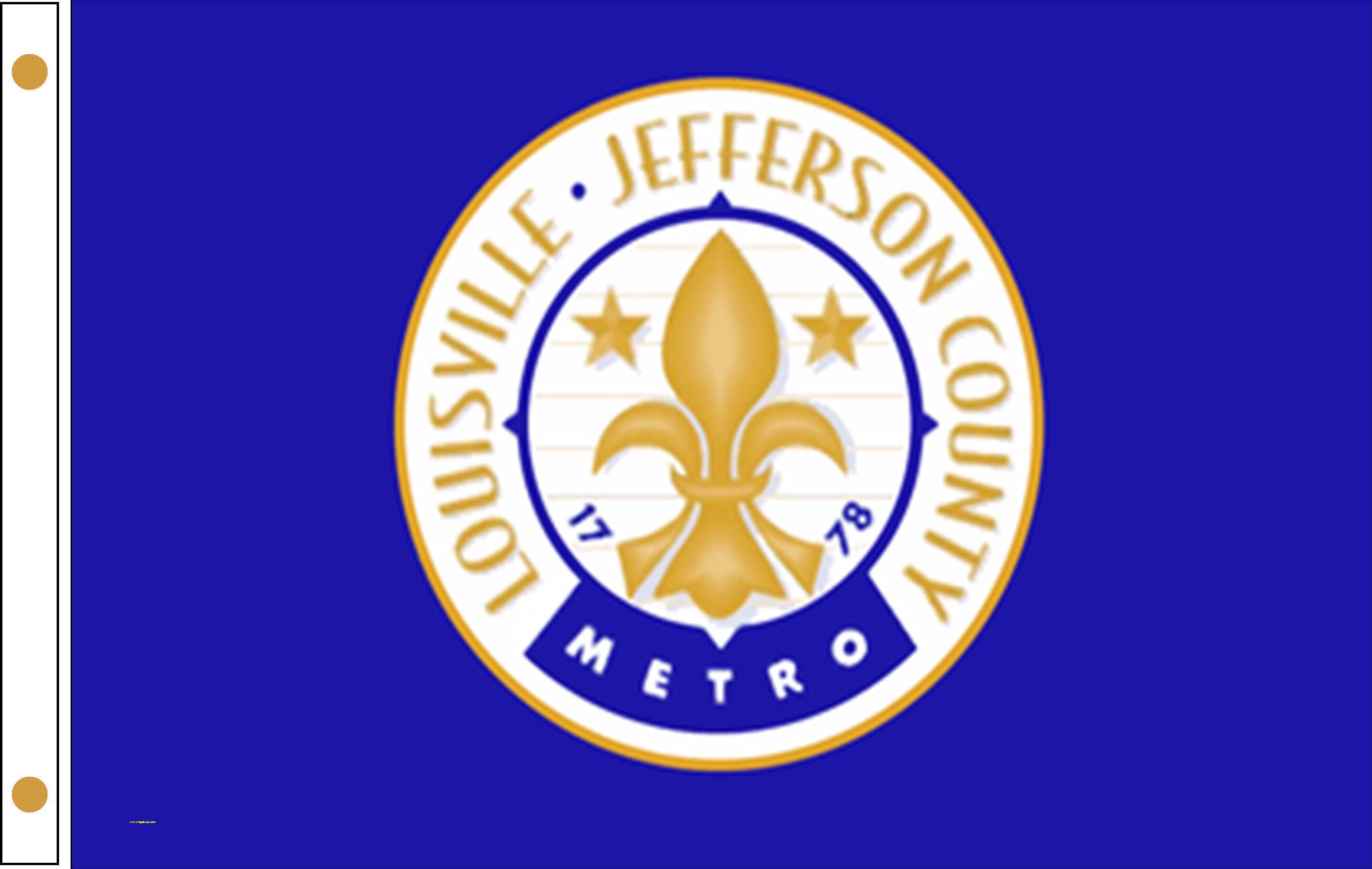 Louisville Kentucky City Flags from