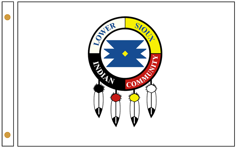 Lower Sioux Flags