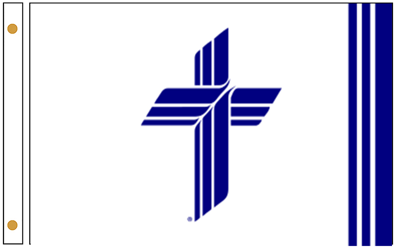 Lutheran Church LCMC outdoor flags