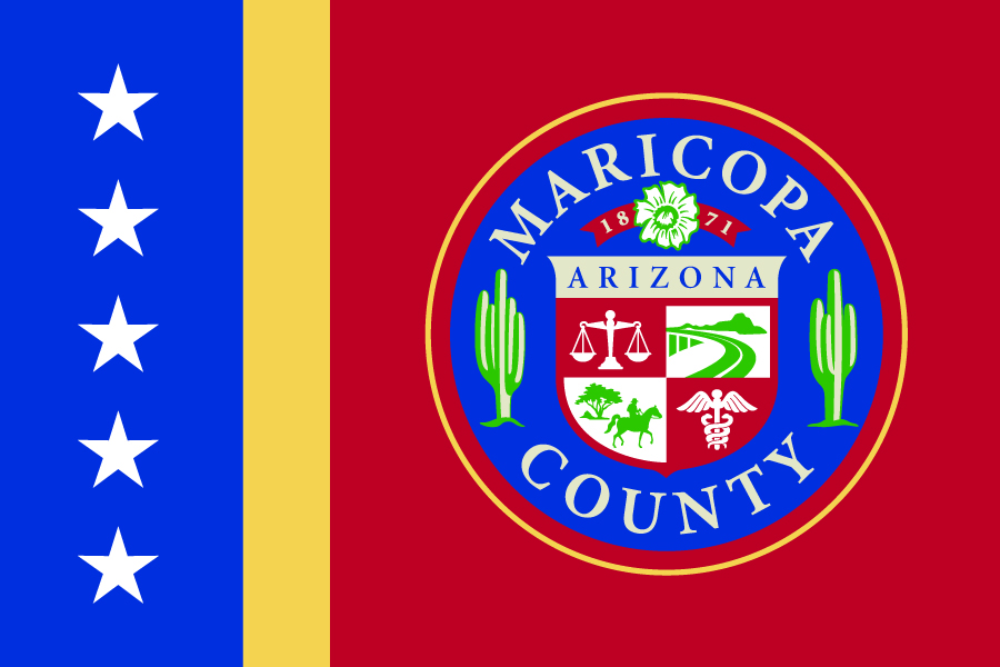 Maricopa County AZ Flags
