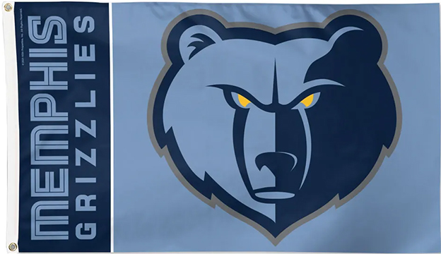 Memphis Grizzlies Flags