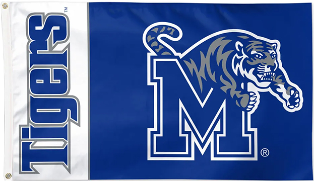 Memphis Tigers College Football Flags, University of Memphis Tigers
