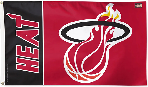 Miami Heat Flags