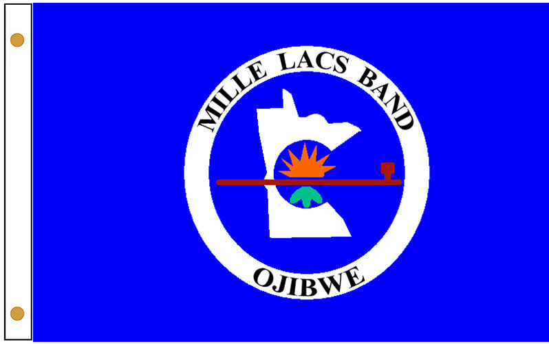Mille Lacs Band of Objbwe Tribe Flags