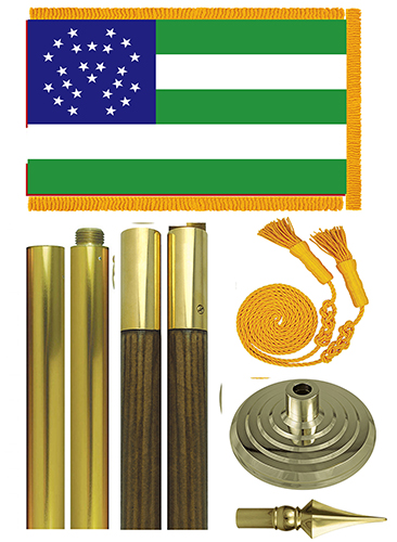 NYPD Parade Flag Set