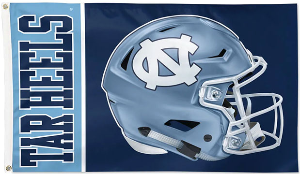North Carolina Tar Heels Flags