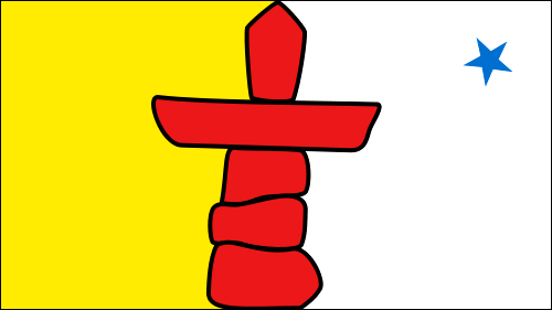 Nunavut Official Government Flags
