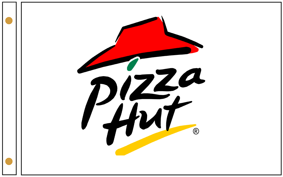 Pizza Hut Franchise Flags made in USA and offered by in